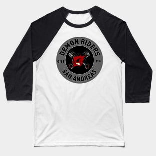 SAN ANDREAS - Demon Riders Baseball T-Shirt